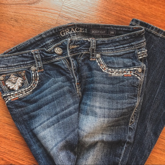 Grace brand boot cut jeans - Picture 2 of 2